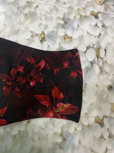 Floral Bodycon Midi Dress