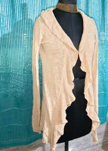 Size M/L 🎁Buy 2 Get 1 Free🎁Ruffled Cardigan