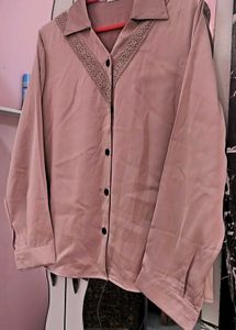 New SATIN SHIRT