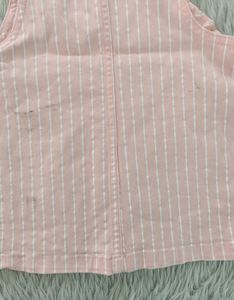 Baby Hop Peach Dungaree (Girls)