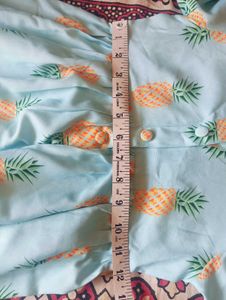 Pineapple Print Frok