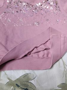 Cute Pink Sequin Top