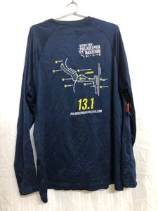 Blue Long Sleeve T Shirt