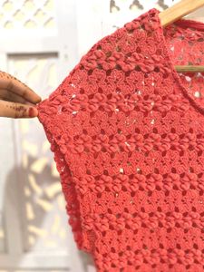 Trendy Crochet Tunic A