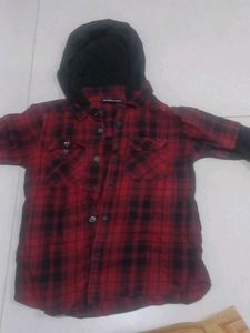 Cool Hooded Flannel Shirt