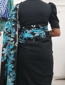 Floral Print Saree