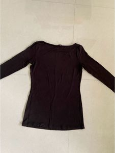 Black Long Sleeve Top