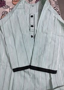 khadi cotton kurta set