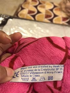 Pink Nocidou Teddy Bear