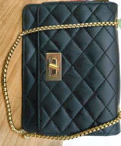 Adisa Black Clutch Or Sling Bag