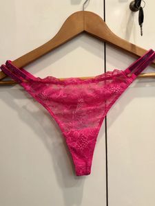 Hot Pink Bra Set