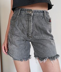 Vintage High Waist Jeans Shorts