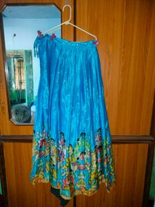 Blue Readymade Saree Blouse