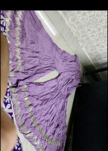 Purple Dress Material