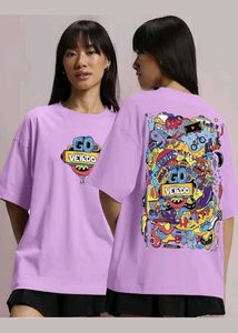 Unisex VEIRDO Oversized Cotton T-shirt