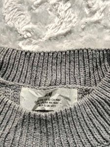 H&amp;M Grey Knit Sweater