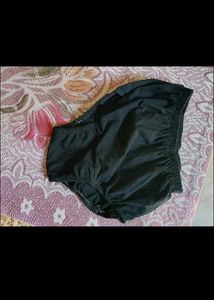 White And Black Bra Penty Set.Unused