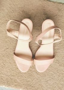 Blush Pink Minimalist Heels