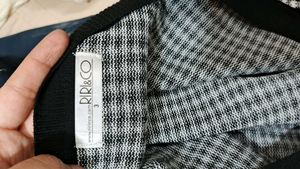 gingham pintrest cardigan