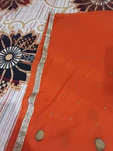 Orange Dupatta