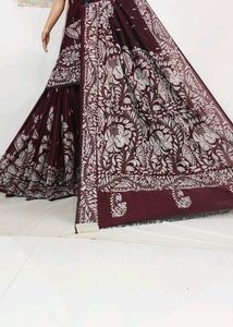 New Kantha Embroidery Saree with blouse piece