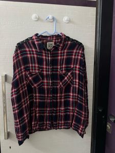 RED CHECKED checks Shirt