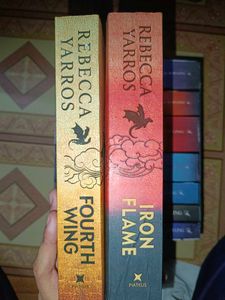 Fourth Wing &amp; Iron Flame Set