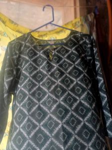 Diamond Print Tunic.short Kurti
