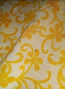 Yellow Printed Saree