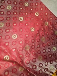 Mauve Colour Velvet Saree With Blouse