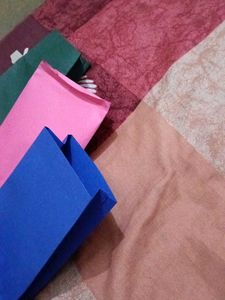 Colorful Paper Pouches.