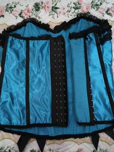 Blue Corset Top