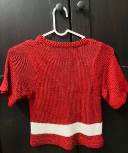 Red Crop Top