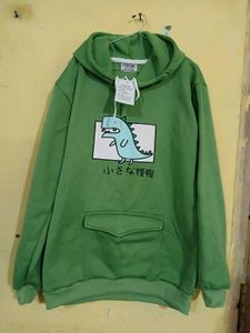 New Green Hoodie With Tag