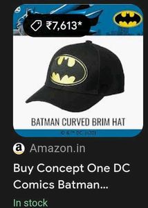 Batman Cap