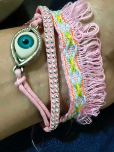 Evil Eye 👁️👀 Bracelet With Adjustable Chain