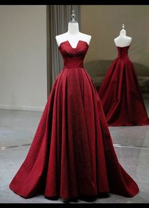 Beautiful Charming Red Fashion Simple Elegant Long