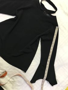 Simple Black Blouse Bust 32-34