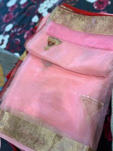 Jardosi Pachwork Elegant Saree..