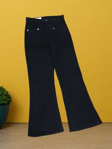 🤗L@96 Size-28 Black Flared Jeans