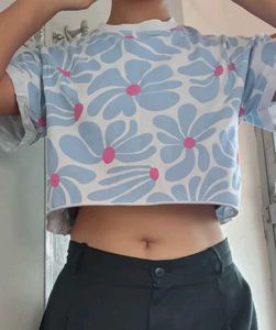Floral Crop Top