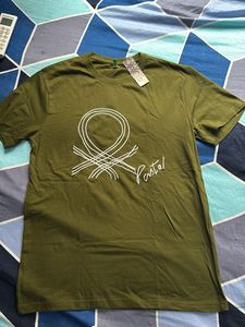 UCB … Brand New Olive Green Graphic Tee