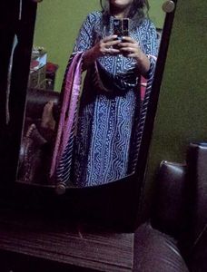 Elegant Printed Kurta Set