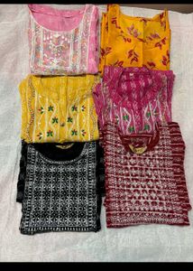 6 kurta combo