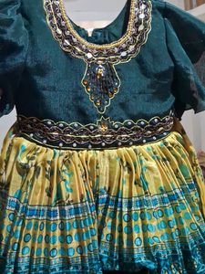 Green Colourd Frock Very Good Fabric