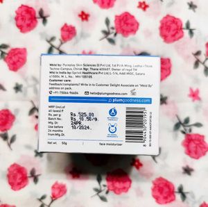 Plum Rice Water &amp; Niacinamide Gel Cream