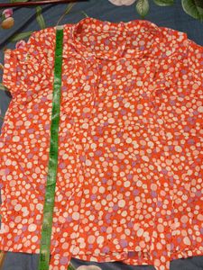 Flawless New Coral Color Top