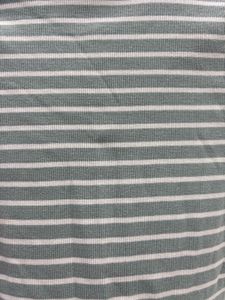 Striped Mock Neck Top