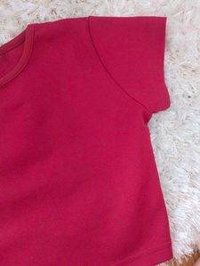 Red Crop Top For Girls And Women