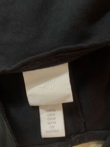 H&amp;M black corset bodysuit